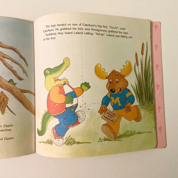 Vintage 1984 The Get Along Gang and  the Bad Loser Scholastic Book - Picture 15 of 16